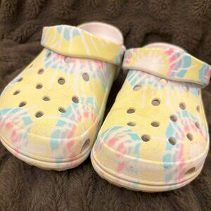 Pre-Owned Off-brand Crocs Tie-Dye Size 7